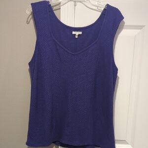 Women's Purple Sleeveless Top